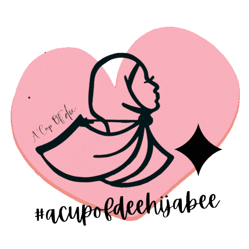 acupofdee giphyupload shop now hijabi acupofdee Sticker