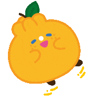 Orange ㅋㅋㅋ Sticker by THE RECORDER FACTORY