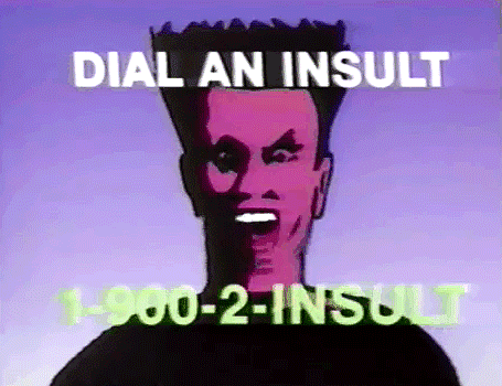 80S Insult GIF