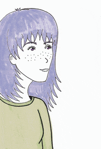 niaindigo girl hair niaindigo GIF