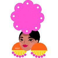 BonafontMexico flor agua montana botella Sticker