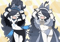 Battle Cats Dancing GIF