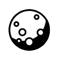 Moon Pm Sticker