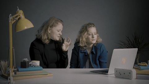 comment talking GIF