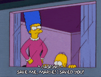 sad homer simpson GIF