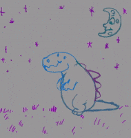 Tired Good Night GIF by Achiloid