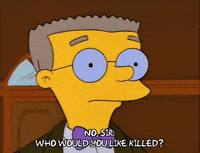 Speaking Season 3 GIF by The Simpsons
