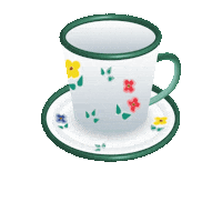 brutstadt coffee emoji mug gmundnerkeramik Sticker