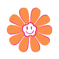 Flower Power Love Sticker