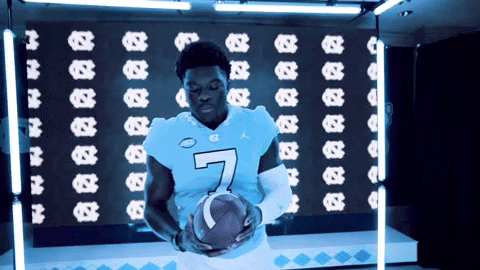 North Carolina Football GIF by UNC Tar Heels