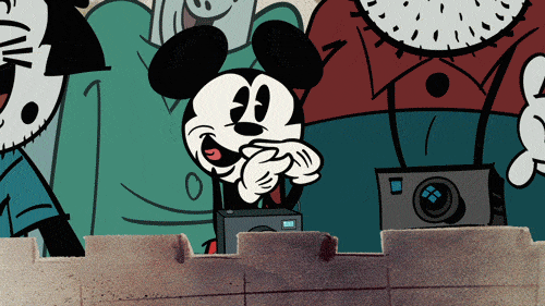 Disney Scurry GIF by Mickey Mouse