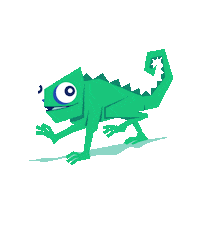 Camaleao Sticker by Gabriel Tecnologia