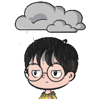 Get Wet Rain Sticker