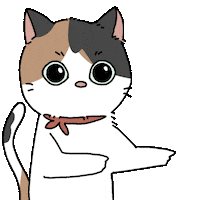 Cat Tap Sticker