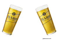 HarpLagerNI cheers harp ats us nai cheers beer Sticker