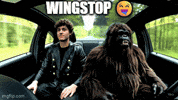 Hungry Bigfoot GIF