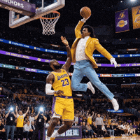 Lebron James Nba GIF by Jukebox Saints