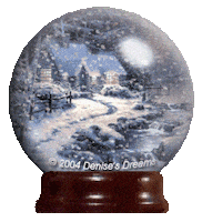 snow night STICKER