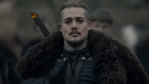 GAPGIRL giphygifmaker alexander uhtred thelastkingdom GIF