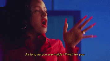 I Will Wait Waiting GIF by ROSALÍA