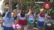 sailor moon laughing GIF