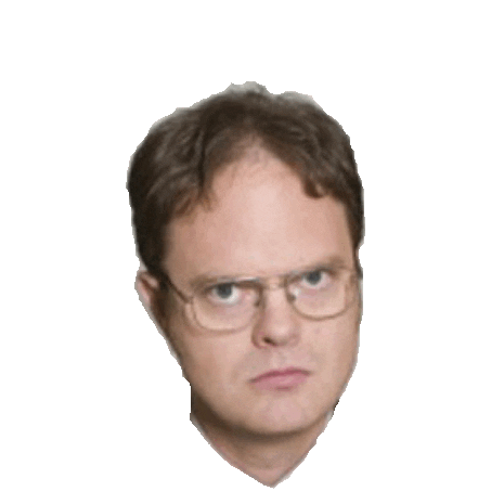 the office dwight STICKER by imoji