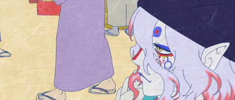 Kusuriuri Twinengine GIF by Mononoke_The_Movie