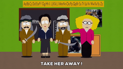 go away sword GIF by South Park 