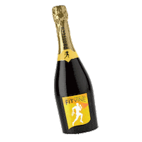 Celebration Sparkling Sticker by FitVine Wine