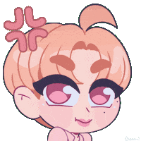Angry Boo Sticker