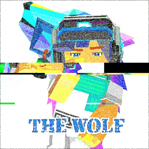 Miruaico giphygifmaker wolf giphycreatortest glich GIF