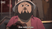 Angry Rolls Eyes GIF by Adult Swim