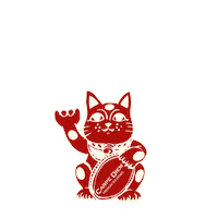 rauchcarpediem tea drinks neko matcha Sticker