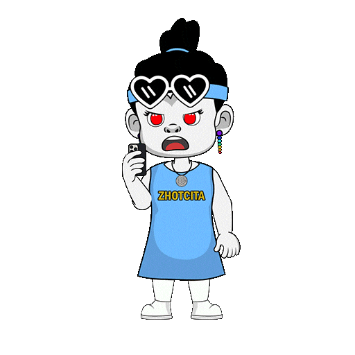 No Way Wtf Sticker by Zhotcita