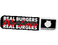 Gran Canaria Canarias Sticker by Rockabilly Burger Bar