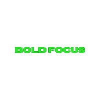 Focus Sticker by Bold Ape