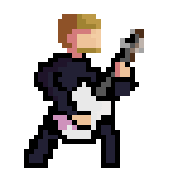 Rock Band Sticker