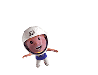 3D Flying Sticker by Wickey