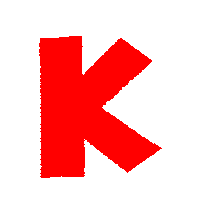 K Sticker