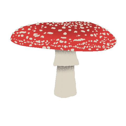 Autumn Mushroom Sticker