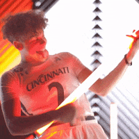 Womens Basketball Reaction GIF by Cincinnati Bearcats