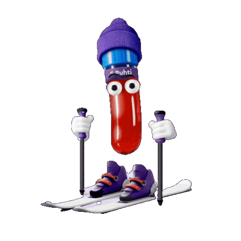 Ski Rinne Sticker by Puhti / Vital