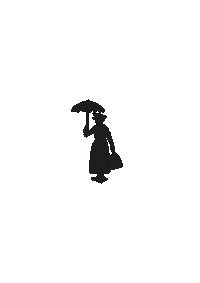 Mary Poppins Dance Sticker