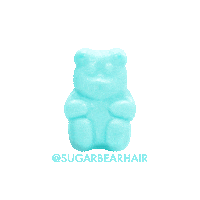 Hair Bear Sticker by SugarBearHair