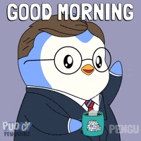 Voting Good Morning GIF by Pudgy Penguins