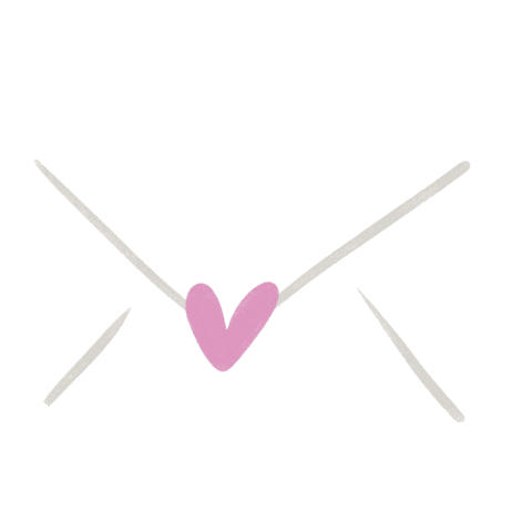 Love Letter Heart Sticker