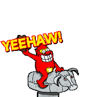press your luck bull Sticker by ABC Network