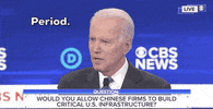 Joe Biden Period GIF by CBS News