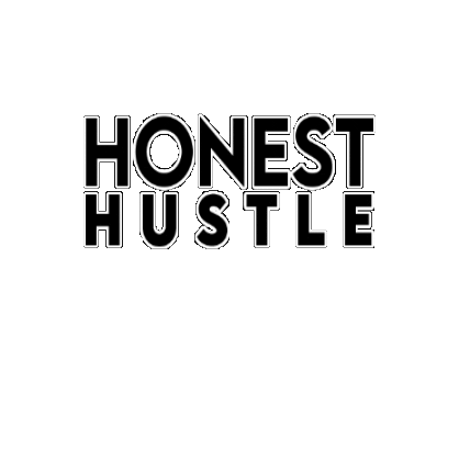 honesthustle giphygifmaker logo hustle honest Sticker