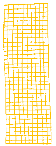 Grid Sticker by Linzie Hunter
